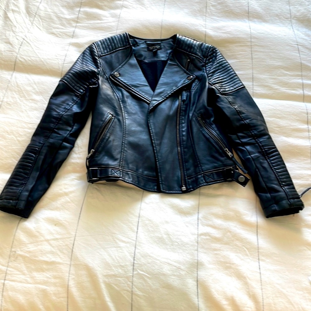Top shop leather jacket